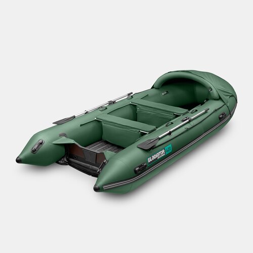 Надувная лодка GLADIATOR E420PRO зелёный