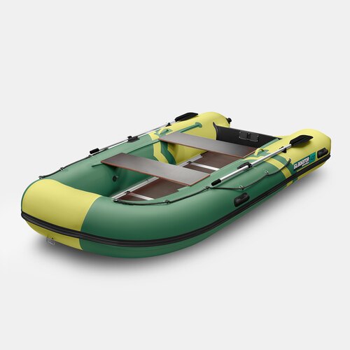 Надувная лодка GLADIATOR B420 зелено-оливковый