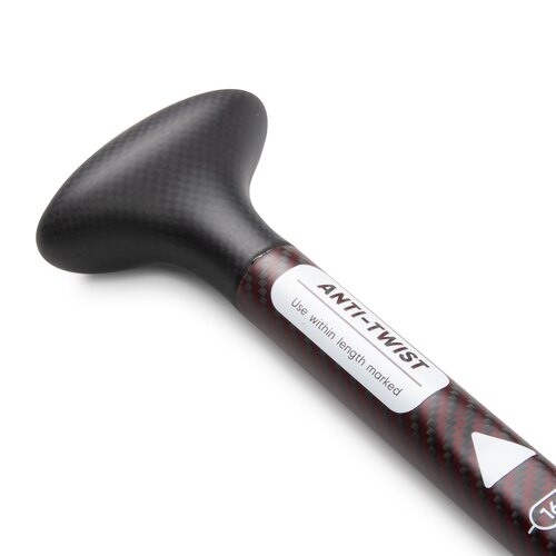 SUP весло Gladiator Race Full Carbon silver/red 3-части, лопатка M