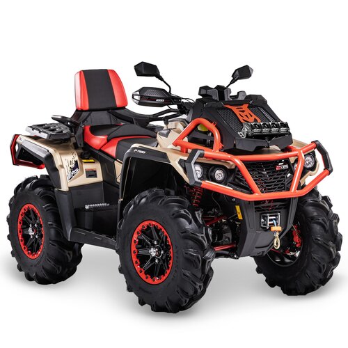 Квадроцикл AODES Pathcross ATV1000L MUD PRO EPS LCD двухместный золотой