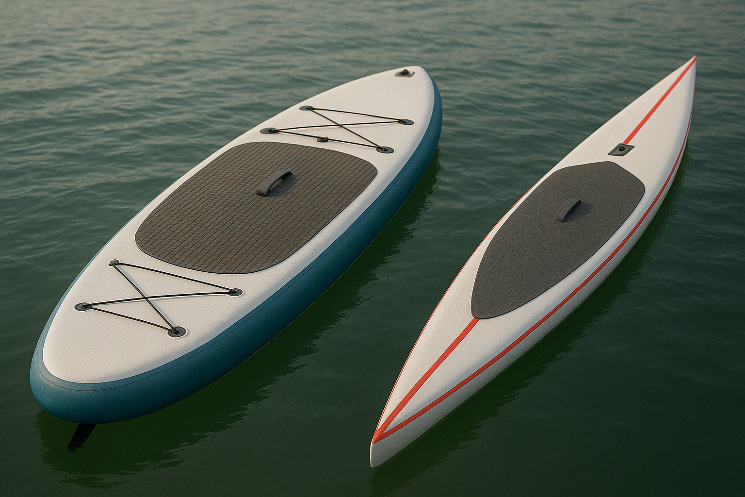 Разница между туристическими и спортивными SUP-досками