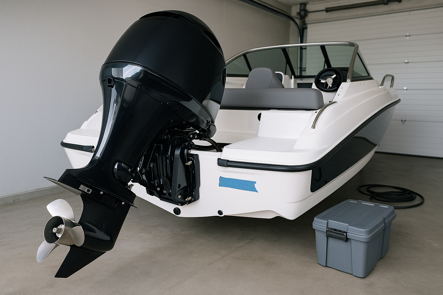 Как подготовить мотор к длительному простою